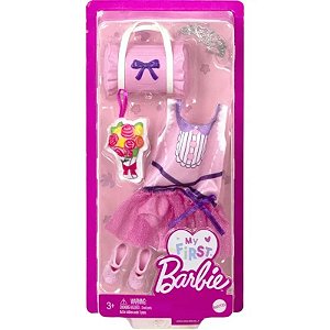 Boneca Barbie Meu Primeiro Mattel - HMM55-HMM59