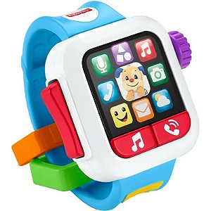 Relógio Inteligente para Crianças Fisher-Price - Meu Primeiro Smartwatch GMM54