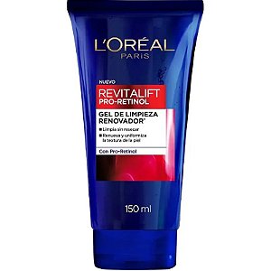 Gel Revitalizante L'Oréal Revitalift com Pro-Retinol - 150ml para Pele Radiante
