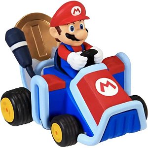 Carrinho de Super Mario Kart com Moeda - Edição Especial Jakks Pacific 69278