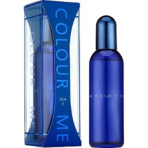 Perfume Masculino EDP Colour Me Blue 90mL - Fragrância Refrescante e Atraente