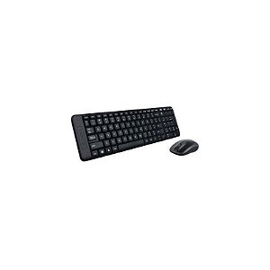 Teclado Sem Fio Logitech MK220 - Conectividade Prática e Design Compacto