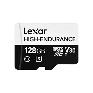 Cartão MicroSD Lexar 128GB Alta Durabilidade 100MB/s - LMSHGED128G