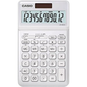 Calculadora Casio JW-200SC-WE Branco - 12 Dígitos