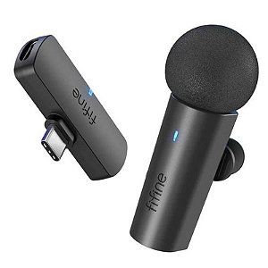 Microfone Sem Fio Fifine M6 - Modelo Preto para Gravação e Performances ao Vivo