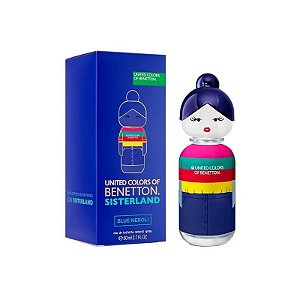 Perfume Feminino Benetton Sisterland Blue Neroli Eau de Toilette 80ml