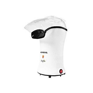 Máquina de Pipoca Elétrica Mondial Popflix PP-04 1.200W - Branca, 127V 60Hz