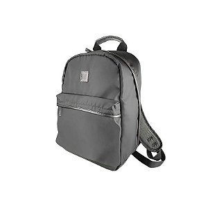 Mochila Escolar Klip KNB-406GR Cinza - Estilo e Conforto para o Dia a Dia Escolar