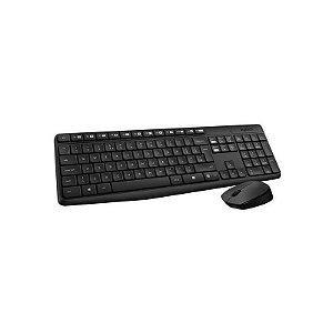 Conjunto Teclado e Mouse Logitech MK235 - Português (Latino)
