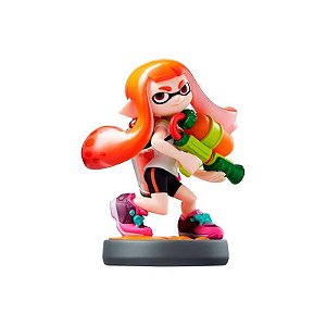 Boneco Amiibo Nintendo Inkling Girl - Edição Especial 5294