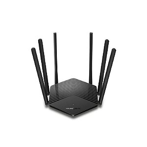 Roteador Mercusys MR50G Wifi Banda Dupla AC1900 5 GHZ 1300 MBPS - Preto