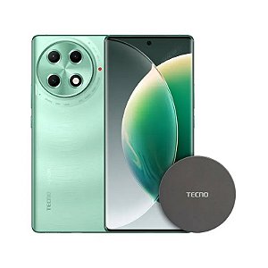 Smartphone Tecno Camon 30S Pro LTE DS 6.78" 8GB/256GB Verde + Carregador MagBase 15W