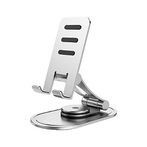 Suporte para Celular Vokamo iStand Alloy Multiângulo - VKM40002 - Prata