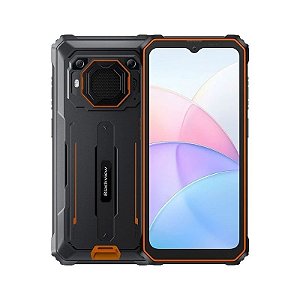 Smartphone Blackview BV6200 LTE Dual SIM 6.56" 4GB RAM 64GB Preto/Laranja