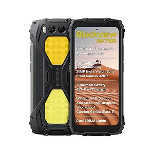 Smartphone Blackview BV7300 Dual SIM LTE 6.67" 6GB RAM 256GB Preto