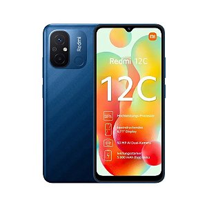 Smartphone Xiaomi Redmi 12C Dual SIM 6.7" 3GB RAM 64GB Ocean Blue