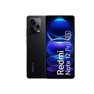 Xiaomi Redmi Note 12 Pro 5G NFC Dual SIM 256GB/8GB RAM, Tela 6.67", Câmeras 50+8+2MP/16MP - Midnight Black (Software Global China)