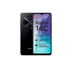 Xiaomi Redmi 14C DS LTE 8GB/256GB Preto Midnight 18W