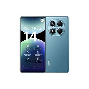 Smartphone Xiaomi Redmi Note 14 Pro 4G Global 512GB 12GB RAM Dual SIM Tela 6.67" Azul