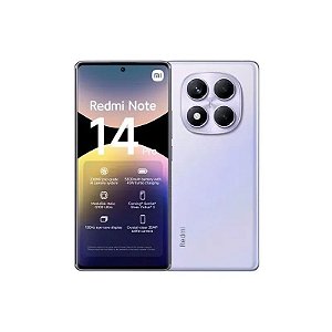 Smartphone Xiaomi Redmi Note 14 Pro 4G Global 256GB 8GB RAM Dual SIM Tela 6.67" Roxo