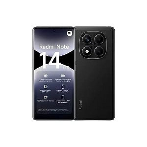 Smartphone Xiaomi Redmi Note 14 Pro 4G Global 256GB 8GB RAM Dual SIM Tela 6.67" Preto
