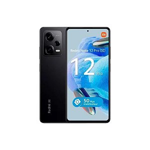 Smartphone Xiaomi Redmi Note 12 Pro 5G 128GB 8GB RAM Dual SIM Tela 6.67" Preto