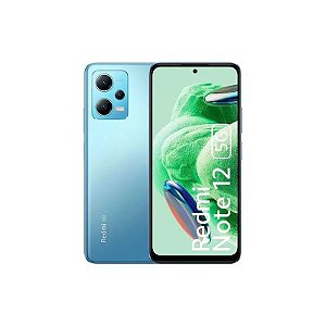 Smartphone Xiaomi Redmi Note 12 5G 256GB 12GB RAM Dual SIM Tela 6.67" Azul - Lacre Pequeno