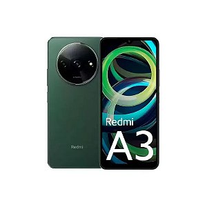 Smartphone Xiaomi Redmi A3 128GB 6GB RAM Dual SIM Tela 6.71" Verde Índia
