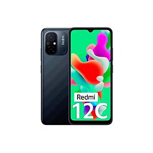 Smartphone Xiaomi Redmi 12C Global 64GB 4GB RAM Dual SIM Tela 6.71" Cinza - Software Chinês
