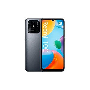 Smartphone Xiaomi Redmi 10C Global 128GB 4GB RAM Dual SIM Tela 6.71" Cinza