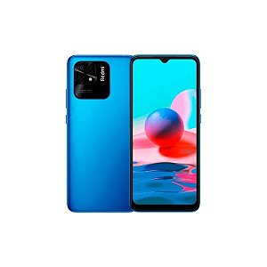 Smartphone Xiaomi Redmi 10C Global 128GB 4GB RAM Dual SIM Tela 6.71" Azul