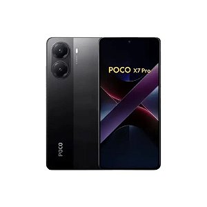 Smartphone Xiaomi Poco X7 Pro 5G Global 512GB 12GB RAM Dual SIM Tela 6.67" Preto
