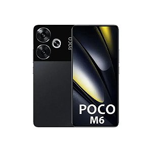 Smartphone Xiaomi Poco M6 NFC Dual SIM 256GB 8GB RAM 6.79" 108+2MP/13MP Preto (Global)
