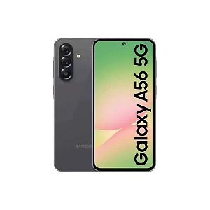 Smartphone Samsung Galaxy A56 5G Global 128GB 8GB RAM Dual SIM Tela 6.7" Grafite