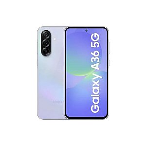 Smartphone Samsung Galaxy A36 5G A366E 128GB 8GB RAM Dual SIM Tela 6.7" Roxo
