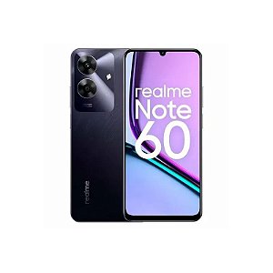 Smartphone Realme Note 60 RMX3933 256GB 4GB RAM Dual SIM LTE Tela 6.74" Preto (Anatel)