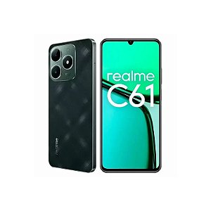 Smartphone Realme C61 RMX3930 256GB 4GB RAM Dual SIM NFC Tela 6.74" Verde