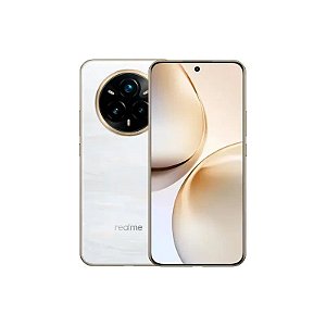 Smartphone Realme 14 Pro+ 5G RMX5051 Branco - 512GB, 12GB RAM, Dual SIM, Tela 6.83"