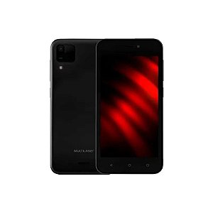 Smartphone Multilaser E2 3G P9148 32GB 1GB RAM Dual SIM Tela 5" Preto (Anatel)