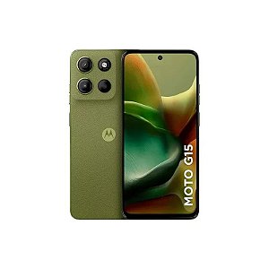 Smartphone Motorola Moto G15 XT-2521-2 256GB 4GB RAM Dual SIM Tela 6.72" Verde