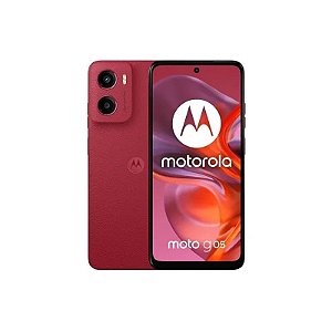 Smartphone Motorola Moto G05 XT-2523-4, 128GB, 4GB RAM, Dual SIM, Tela 6.67", Vermelho