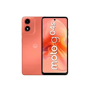 Smartphone Motorola Moto G04S XT-2421-7 128GB 4GB RAM Dual SIM Tela 6.56" Laranja