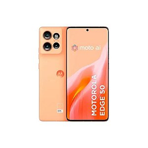 Smartphone Motorola Edge 50 5G XT2407-1 512GB 12GB RAM Dual SIM Tela 6.7" Peach Fuzz - Caixa Slim