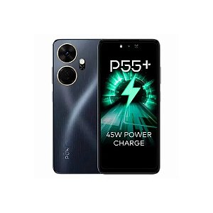 Smartphone Itel P55+ P663L 128GB 4GB RAM Dual SIM Tela 6.6" Preto (Anatel)