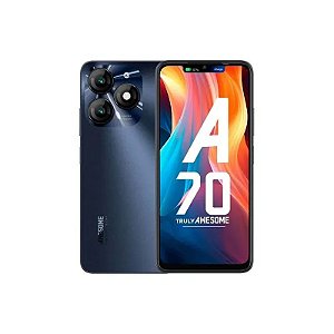 Smartphone Itel A70 A665L 256GB 4GB RAM Dual SIM Tela 6.6" Preto (LTE BR)