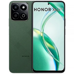 Smartphone Honor X6B 5G Dual SIM 256GB/4GB RAM, Tela 6.56", Câmeras 50+2MP/5MP - Verde Forest