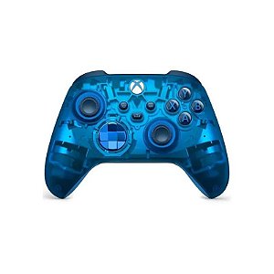 Controle Sem Fio Microsoft SKY Cipher 1914 Azul para PC, Xbox e Smartphone