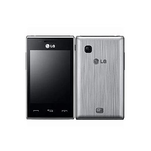Celular LG T585 3.2" 4 Bandas Dual Chip Cinza