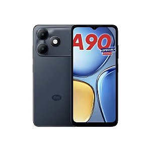 Celular Itel A90 A6610L Dual SIM 64GB/3GB RAM, Tela 6.6", Câmeras 13MP/5MP - Starlit Black (Anatel)