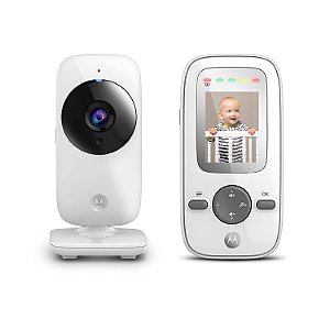 Babá Eletrônica Motorola VM481 720P Wi-Fi 2.4GHz Tela 2" Branco